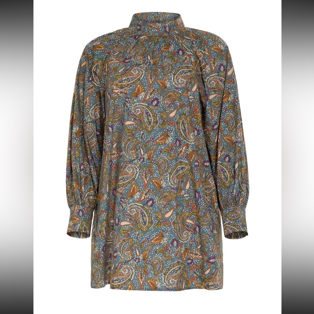 Carolina K Irina Dress - paisley blue - Picture 6 of 11